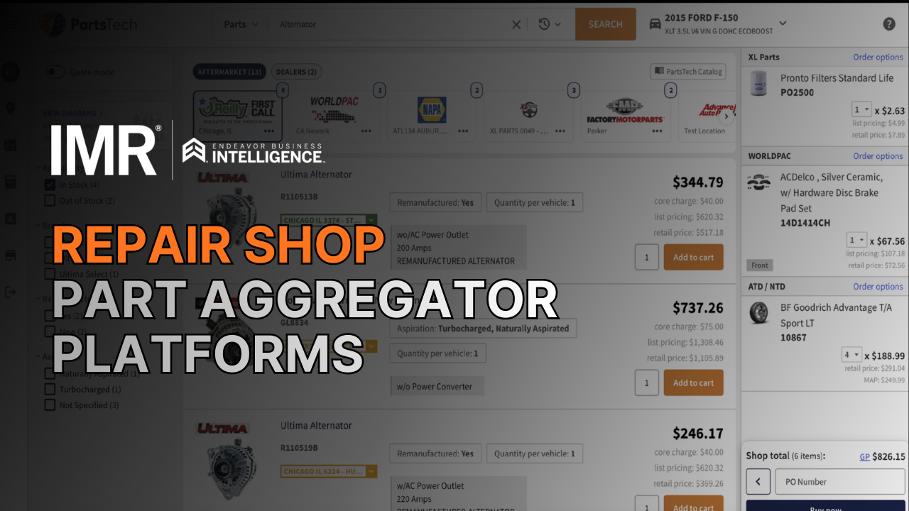 Part Aggregator Purchases